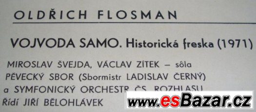 LP:  Oldřich FLOSMANN / Josef BOHÁČ - 1972 – fotografie 3