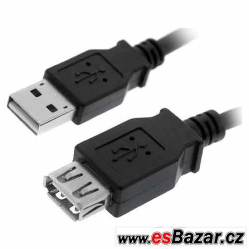 Prodlužovací USB kabel, A-A, 5 metru za 50,- Kč – fotografie 1