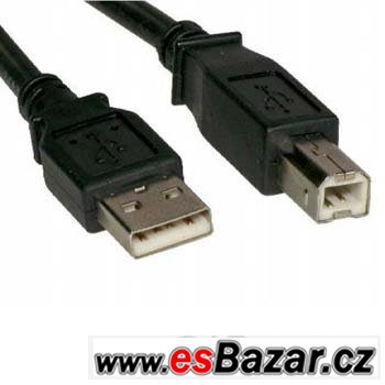 USB propojovací kabel A-B, 5m - tiskárna, skener... za 50 Kč – fotografie 1