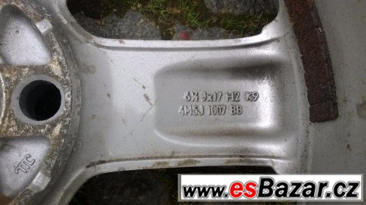 1x ALU disk Ford 6,5Jx17" s obutím – fotografie 3