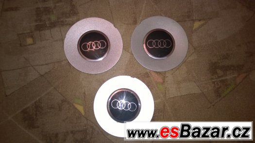 Středové kryty na Alu disky AUDI – fotografie 1