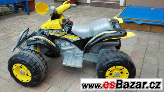 Elektrická dvourychlostní čtyřkolka Peg Perego – fotografie 1