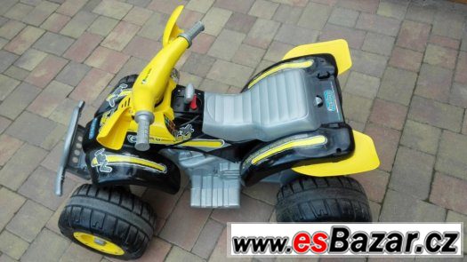 Elektrická dvourychlostní čtyřkolka Peg Perego – fotografie 4