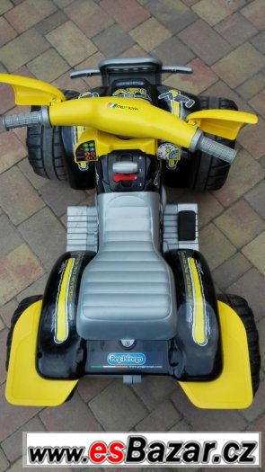 Elektrická dvourychlostní čtyřkolka Peg Perego – fotografie 5
