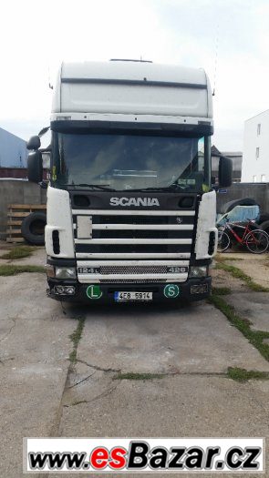 Scania R420 - poškozený motor – fotografie 1