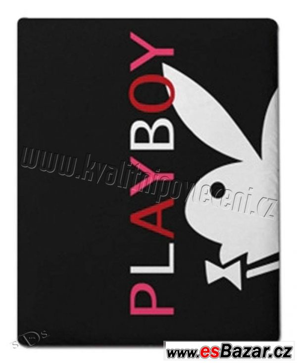Velmi příjemná a velká deka Playboy – fotografie 1