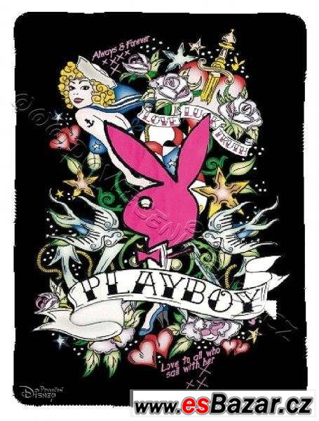 Velmi příjemná a velká deka Playboy – fotografie 2