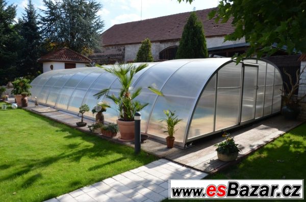 Zánovní zastřešení bazénu - Alukov – fotografie 1