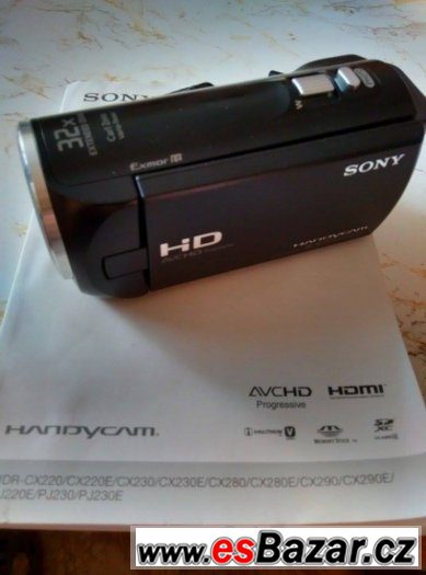 Videokamera SONY Hdr-cx220 – fotografie 1