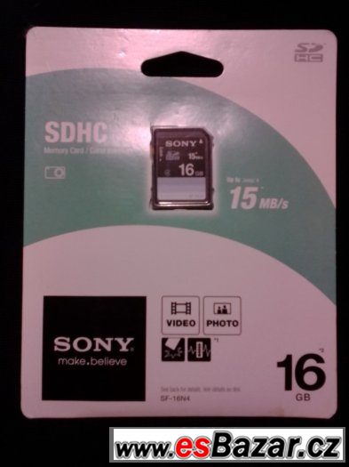 Paměťové karta 16 GB – fotografie 1