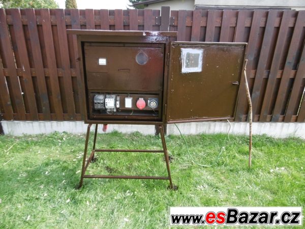 Prodám elektrický stavební rozvaděč – fotografie 1