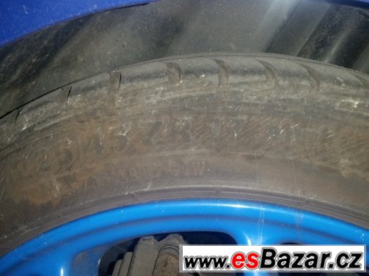 2x letní a 2x zimní pneu 225/45 R17 4-4,5mm – fotografie 2