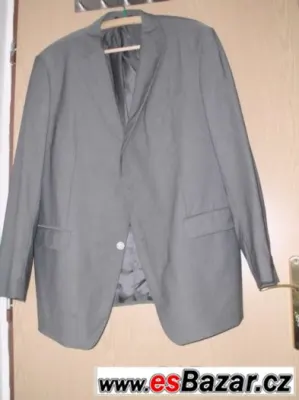Pánské šedé sako vel. 58