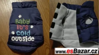 Psí vesta "Baby it´s cold outside"