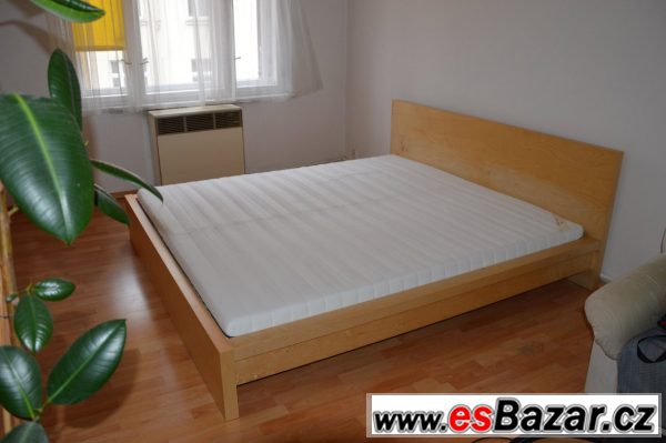 Postel 180x200 s matrací a rošty – fotografie 4
