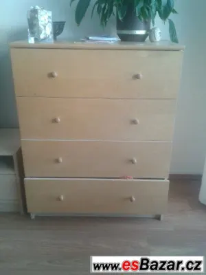 Komoda - Ikea - bříza