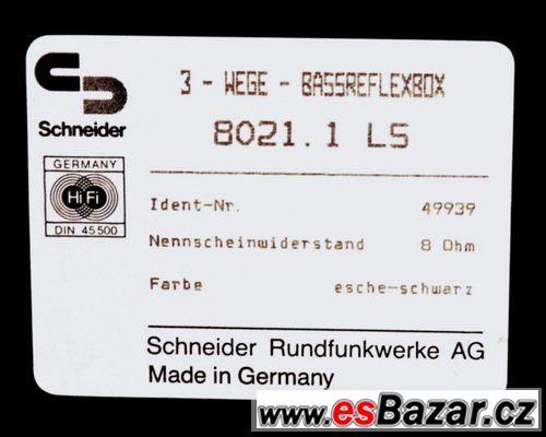 Reprobedny Schneider. – fotografie 6