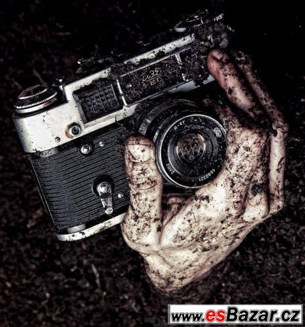 Starý fotoaparát, objektiv, kameru – fotografie 1