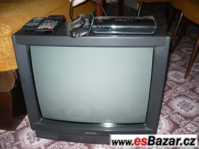 Televizor Daewoo + set-top-box