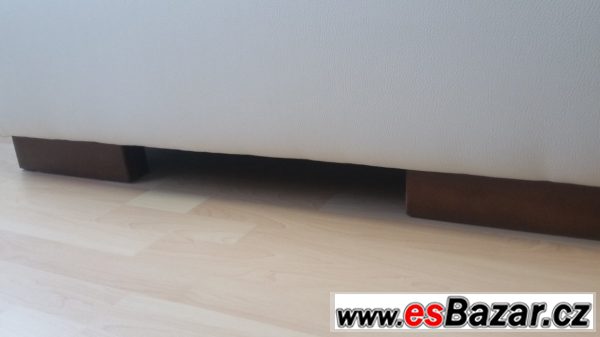 Rohová sedačka z eko kůže – fotografie 5