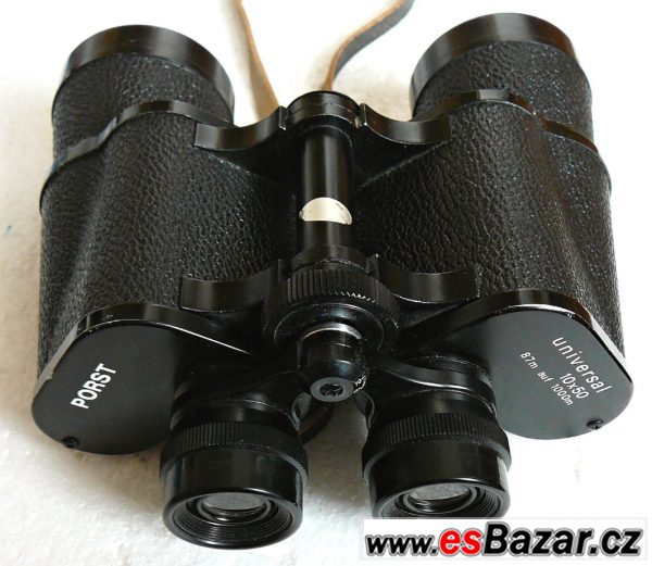 Německý dalekohled 10X50 s brašnou – fotografie 1