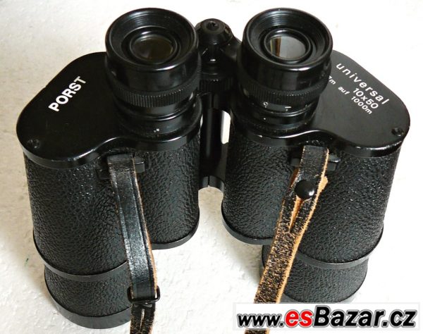Německý dalekohled 10X50 s brašnou – fotografie 4