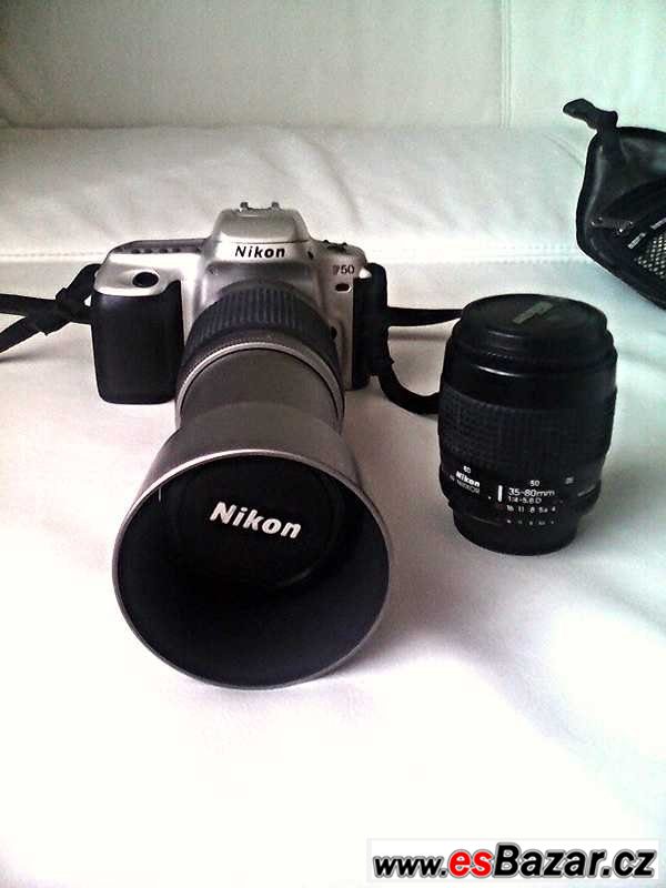 Nikon F 50, 2x objektiv, filtr... – fotografie 4