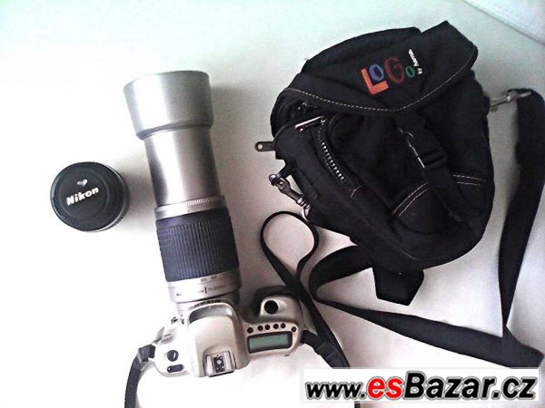 Nikon F 50, 2x objektiv, filtr... – fotografie 6
