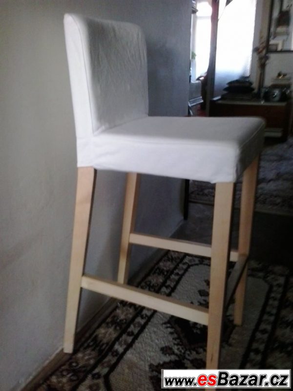 Ikea - dvě barové židle  – fotografie 1