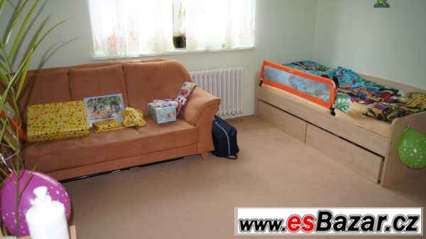 Postel 90x200 s úložným prostorem – fotografie 1