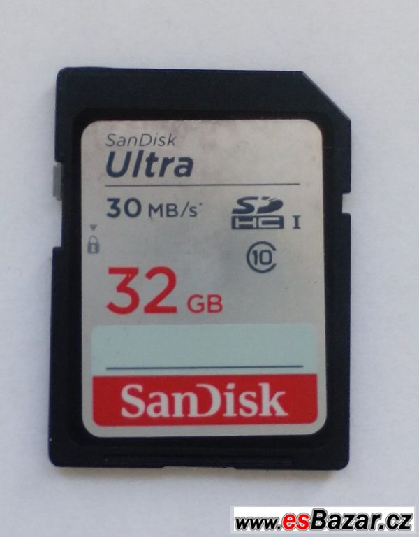 Prodám kartu SDHC 32 GB – fotografie 1