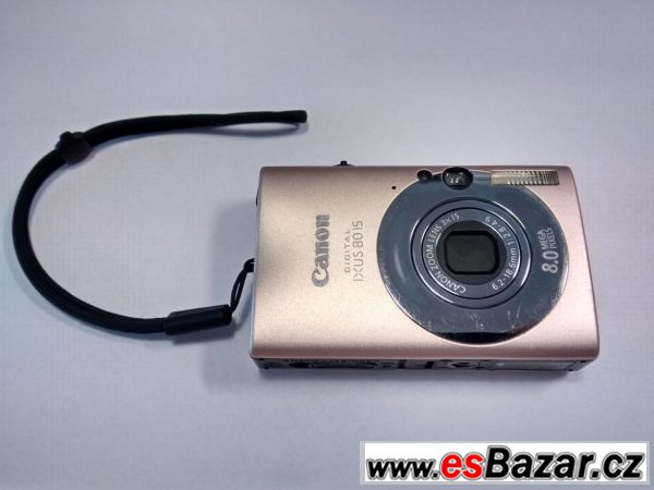 Prodám Canon IXUS 80 IS – fotografie 1