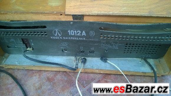 Rádio s gramofonem + 2 reprobedny – fotografie 4
