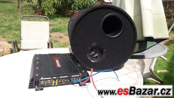 Subwoofer + zesilovač – fotografie 3