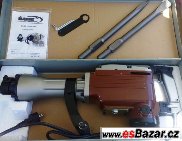 Bourací kladivo , sbíječka 1600W NO – fotografie 2