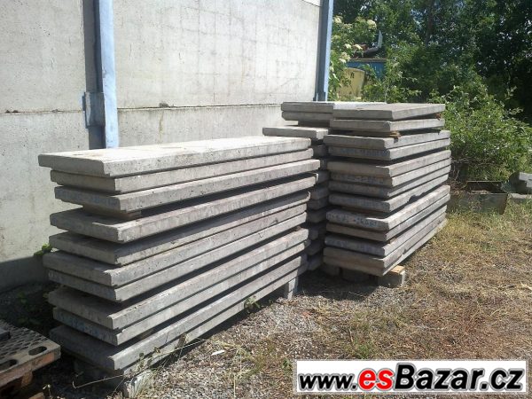 Betonové prefabrikáty/plotové díly – fotografie 2