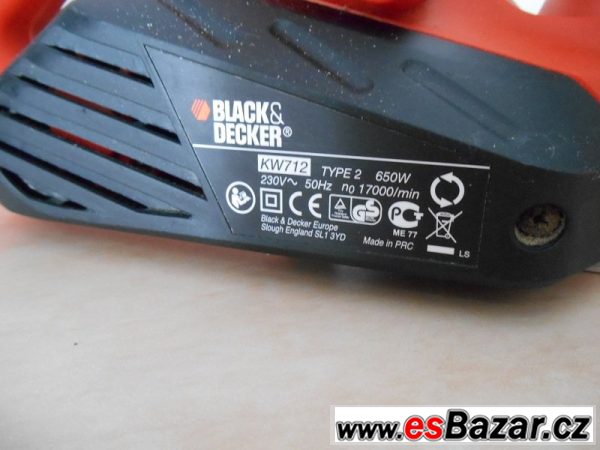 Elektrický hoblík Black&Decker – fotografie 4
