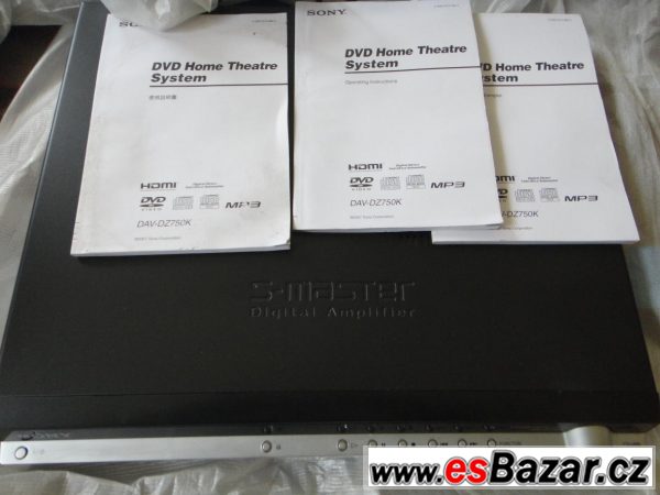 Domaci kino Sony DAV-DZ750K – fotografie 2