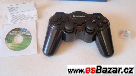 Bezdrátový USB joystick gamepad pro PC dosah 10m – fotografie 1