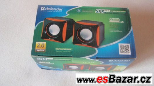 Přenosné reproduktory k notebooku 3,5 jack stereo 2.0 USB – fotografie 2