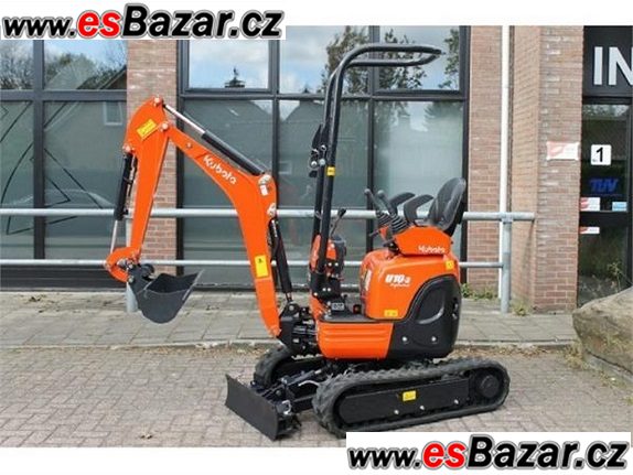 Kubota U1v0-3 bagr – fotografie 1