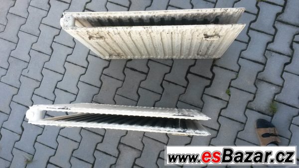 2ks topení radiátor těleso na zeď – fotografie 5