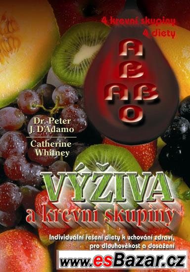 Výživa a krevní skupiny - 89 Kč – fotografie 1