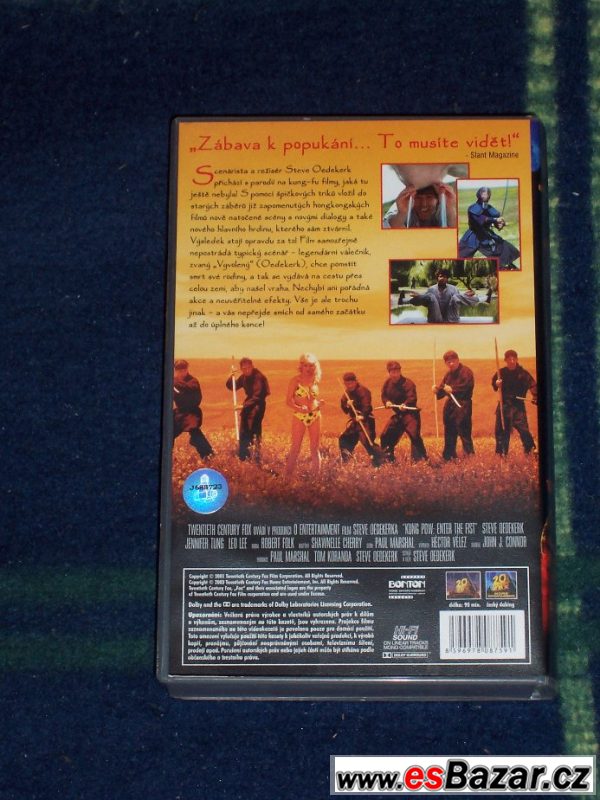  VHS film: Kung prásk   – fotografie 3