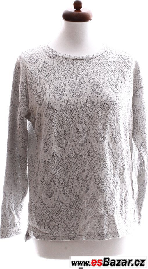 Vintage Šedé Triko H&amp;M – fotografie 1