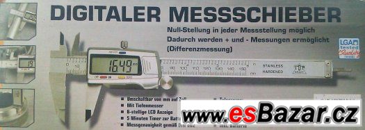 Šuplera digit.,velký LCD displey,přesnost 0,02mm,vys.kvalita – fotografie 1