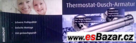 Baterie vodovodní +Termostat, vys.kvalita PROFI, Eco-Stop – fotografie 1