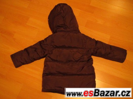 péřová bunda, dětská zimní bunda - vel. 86 – fotografie 2