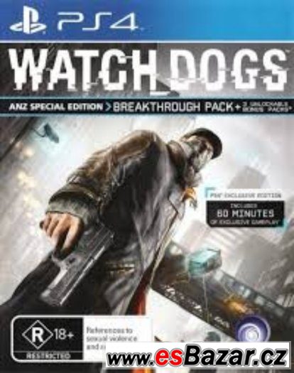prodam hru Watch dogs spec edition ps4 – fotografie 1
