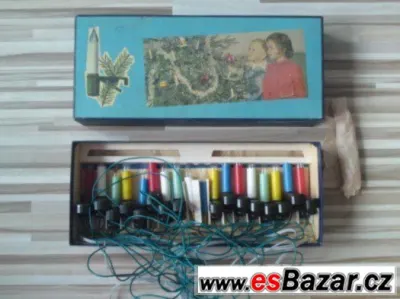 Retro vánoční svíčky elektrické/osvětlení/řetěz